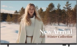 Wielkoformatowy monitor UHD 55" 350 cd/m², kontrast 1200:1, 16/7