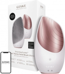 Sonic soniczny czyszczący szczoteczka do twarzy Geske 6 w 1 z aplikacją (starlight)