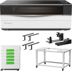 XTool P3 80W laserowa grawerka – zestaw all‑in‑one