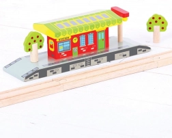 Bigjigs Rail wiejska stacja kolejowa