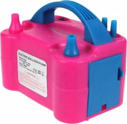 Różowa elektryczna pompka do balonów