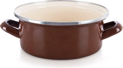 Emaliowany garnek Brown 20,5 cm, 2,2 l