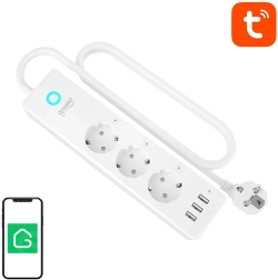 Inteligentna listwa WiFi Gosund P1 Plus (3x AC schuko, 3x USB-A) Tuya