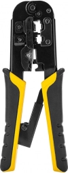 Deli Tools zaciskarka do złączy sieciowych RJ45/RJ14/RJ12/RJ9 (4/6/8P)