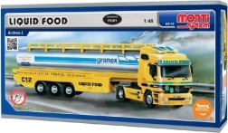 Zestaw modelu MONTI SYSTEM MERCEDES-BENZ Actros Liquid Food – ciężarówka-cysterna 1:48