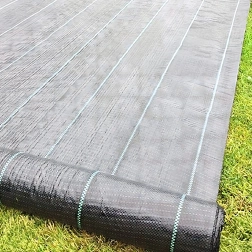 Ogrodnicza agrotkanina 70 g/m² 1,6 × 50 m czarna UV przeciw chwastom