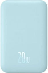 Magnetyczny powerbank Baseus 6000 mAh 20W niebieski