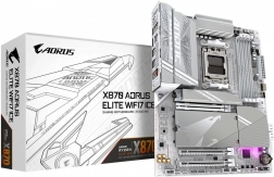 AORUS X870 A ELITE ICE Wi‑Fi 7 ATX płyta główna dla AMD Ryzen (AM5, DDR5, USB4, HDMI)