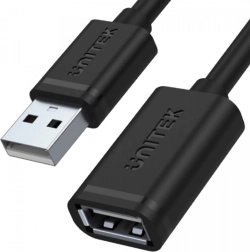 Przedłużacz USB 2.0 A–A (wtyk–gniazdo) 0,5 m UNITEK