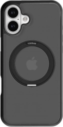 Torras Ostand Pro etui do iPhone 16 Plus – czarny