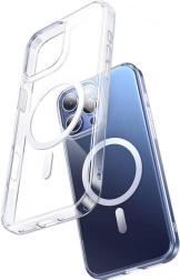 Magnetyczne etui do iPhone 16 Pro Max McDodo przezroczyste