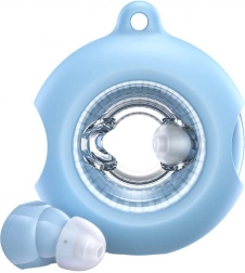 tws bezprzewodowe słuchawki choetech bh‑t22 niebieskie