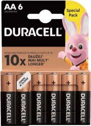 Baterie Duracell Basic AA LR6 opakowanie 6 sztuk