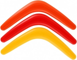 Plastowy bumerang 28 cm – 3 kolory