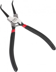Szczypce do wewnętrznych pierścieni osadczych zagięte Deli Tools