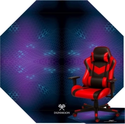 Ochronna gamingowa mata pod krzesło DUNMOON, ośmiokątna 120 × 120 cm, 4 mm