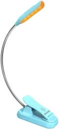 Bezprzewodowa lampka z klipsem Glocusent mini USB‑C niebieska