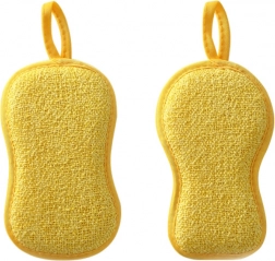 Kuchenną gąbka czyszcząca - żółta