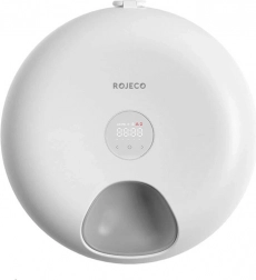 Automatyczny podajnik karmy dla zwierząt ROJECO z 6 przegródkami (3600 mAh)