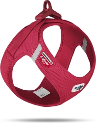 Curli szelki Air-Mesh z klamrą dla psów czerwone XL (12–18 kg)