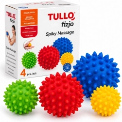 Tullo zestaw 4 piłek do fizjomasażu