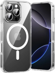 Przezroczyste etui Vention do iPhone 16 Pro z MagSafe