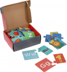 Edukacyjna układanka alfabet od Petit Collage