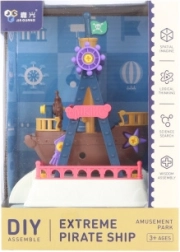 Piracka kołysząca się łódź do skręcania