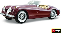 Bburago 1:24 Jaguar XK 120 Roadster (1951) Czerwony