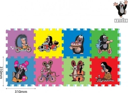 Piankowy dywan KRTEČEK 29 × 29 cm