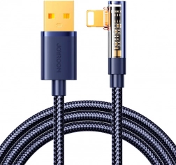Kabel kątowy USB‑A do Lightning 1,2 m Joyroom niebieski