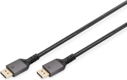 Premium przewodowy kabel DisplayPort 8K 60Hz UHD 2m czarny