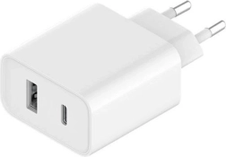 Ładowarka sieciowa XIAOMI 33W z USB‑C i USB‑A, PD i QC