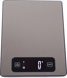 Elektroniczna waga kuchenna z wyświetlaczem LCD i sterowaniem dotykowym