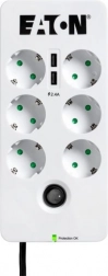 Listwa przeciwprzepięciowa EATON Protection Box 6 USB