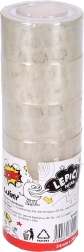 Przezroczysta taśma klejąca 24 mm x 20 m, opakowanie 6 szt.
