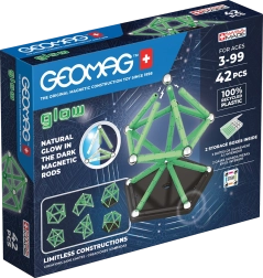 Geomag Glow zestaw konstrukcyjny 42 elementy