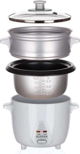 Nieprzywierający garnek i szklana pokrywa