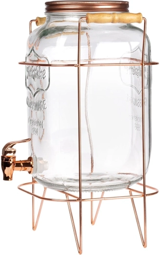 Eleganckie wykonanie w kolorze różowego złota