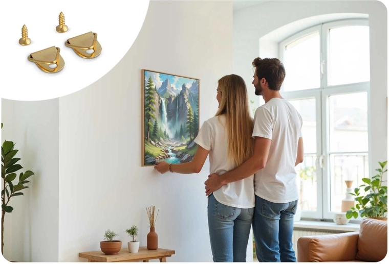 Wszystko w zestawie – pędzle, farby i zawieszki