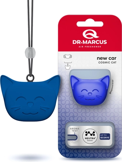 Dr. Marcus Cosmic Cat odświeżacz powietrza do samochodu New Car