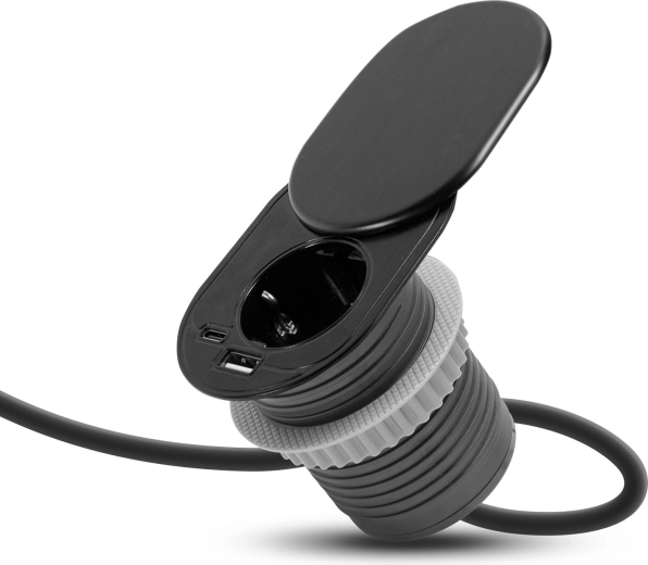Ładowanie przez USB-A i USB-C