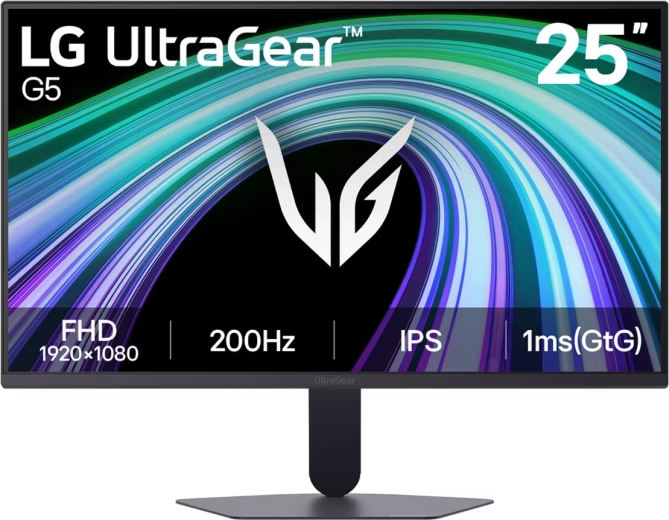 LG UltraGear 25" monitor gamingowy 25G523B-B IPS FHD 200 Hz