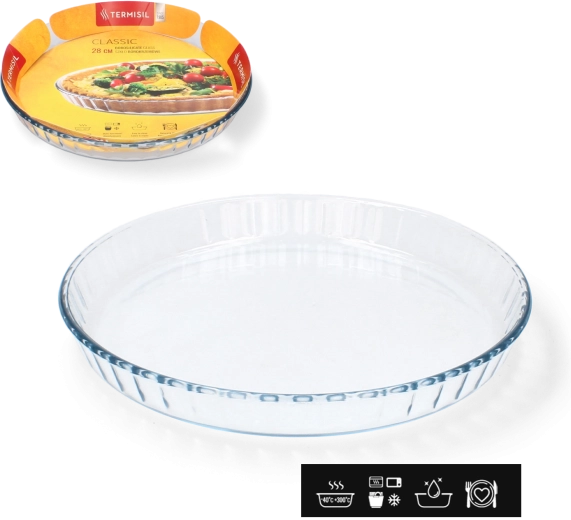 Szklana forma do tarty TERMISIL 28 cm