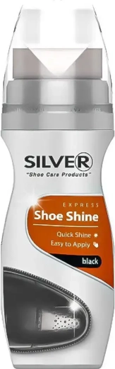 Czarny krem do butów Silver 75 ml
