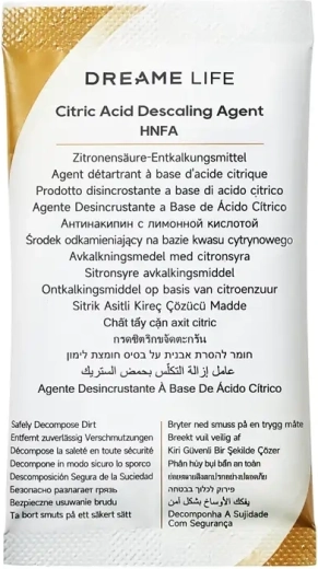 Odkamieniacz z kwasem cytrynowym do Dreame N20 Steam, 12 × 20 g