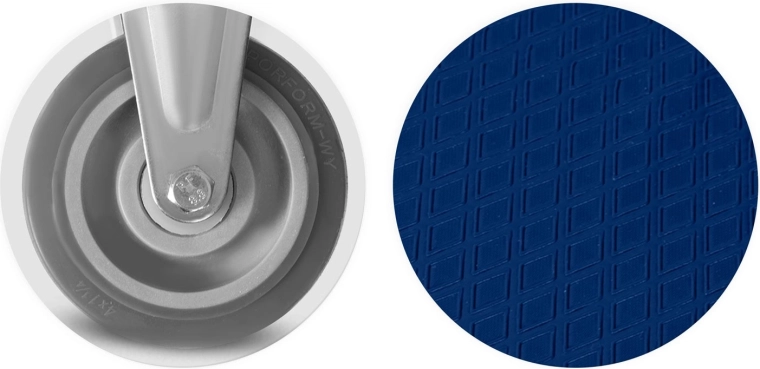 Antypoślizgowa platforma i krawędzie ochronne