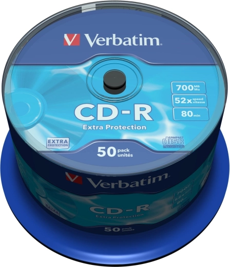 Verbatim CD-R Extra Protection 700 MB 52x - 50 szt.