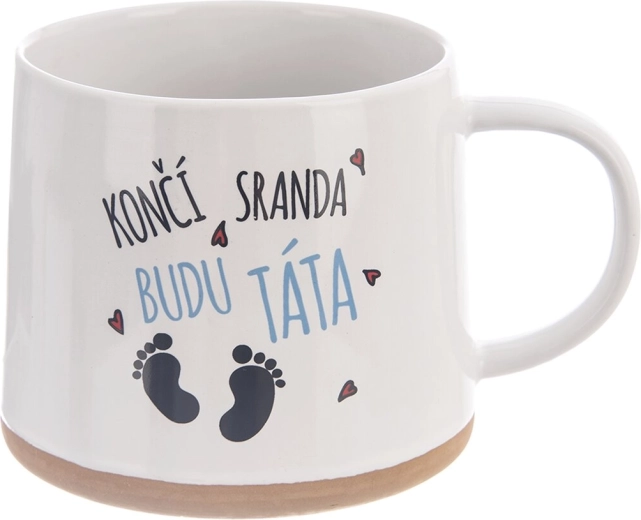 Kubek ceramiczny „Będę tatą” 0,63 l
