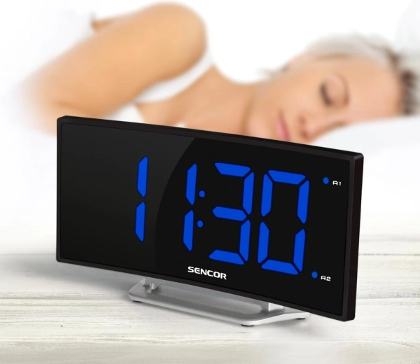 Podwójny alarm dla dwóch godzin budzenia
